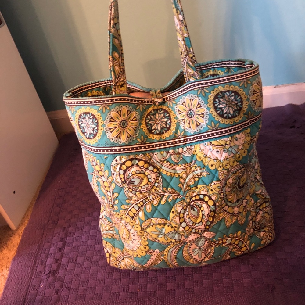 Vera Bradley Peacock Pattern Tote